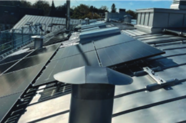 Metallbüro Holz</br>Sanace plochých střech pomocí švově svařované nerezové oceli