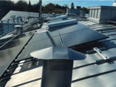Metallbüro Holz</br>Sanace plochých střech pomocí švově svařované nerezové oceli
